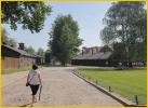 Entering Auschwitz I